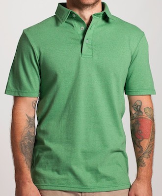 Dirtball Polo Shirt Made from 100% Recycled Materials
