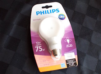 Philips SlimStyle LED Light Bulb: Home Source