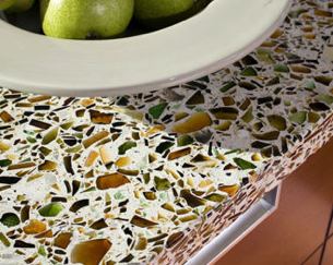 Recycled Glass Countertops